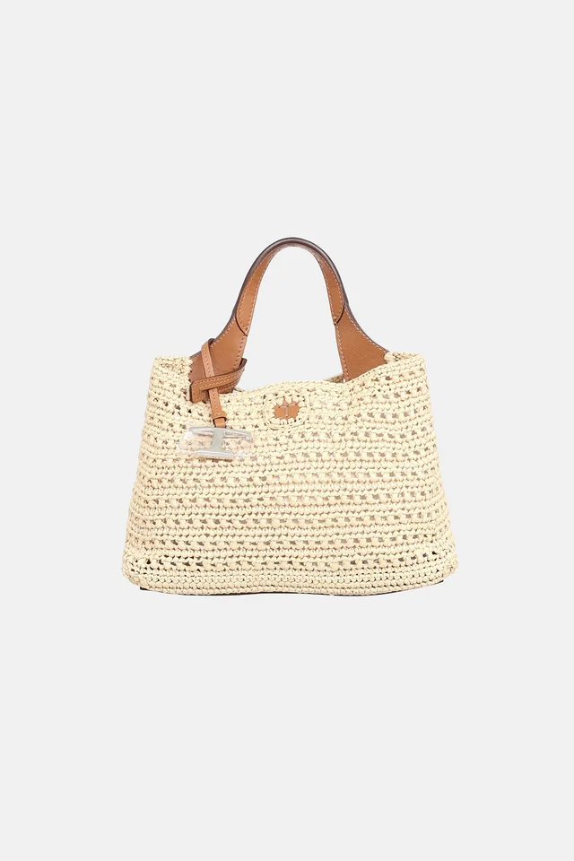 Tod's Apa Raffia Micro Bag in Raffia from VSP Consignment