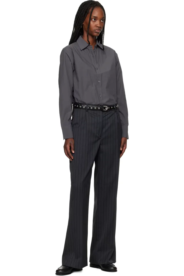mfpen Gray Primary Trousers, photo 5 of 5 from SSENSE