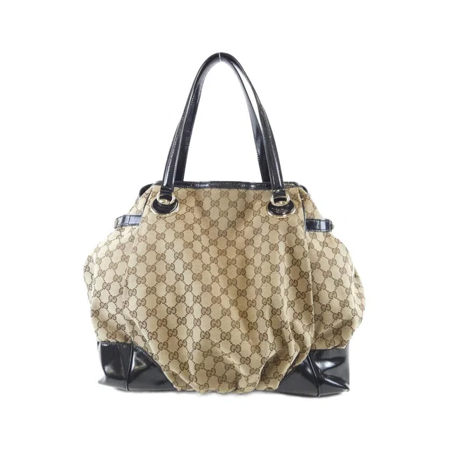 Gucci Bag Handbag Beige in Beige Canvas from The Reluxe