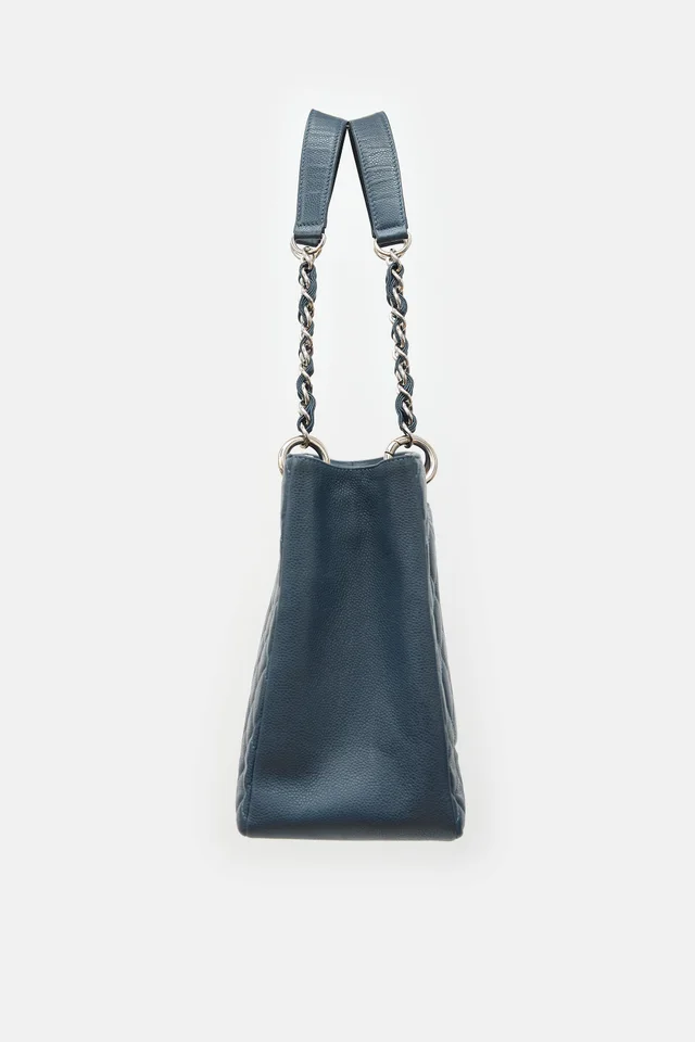 Chanel 2011 Quilted Grand Shopping Tote Bag in Caviar leather from VSP Consignment, photo 2 of 2