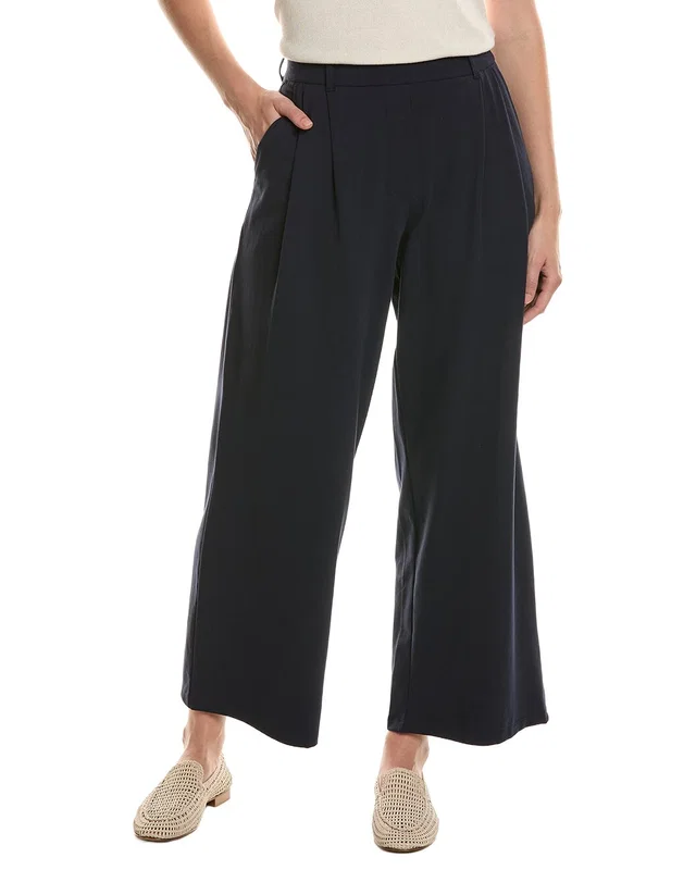 EILEEN FISHER Petite High-Waisted Pant, image 1 of 1 from Gilt