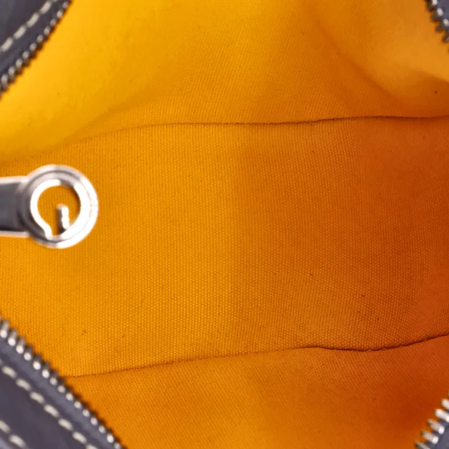 Goyard Hirondelle Shoulder Bag Coated Canvas and Leather in gray Coated canvas from Rebag, photo 5 of 7
