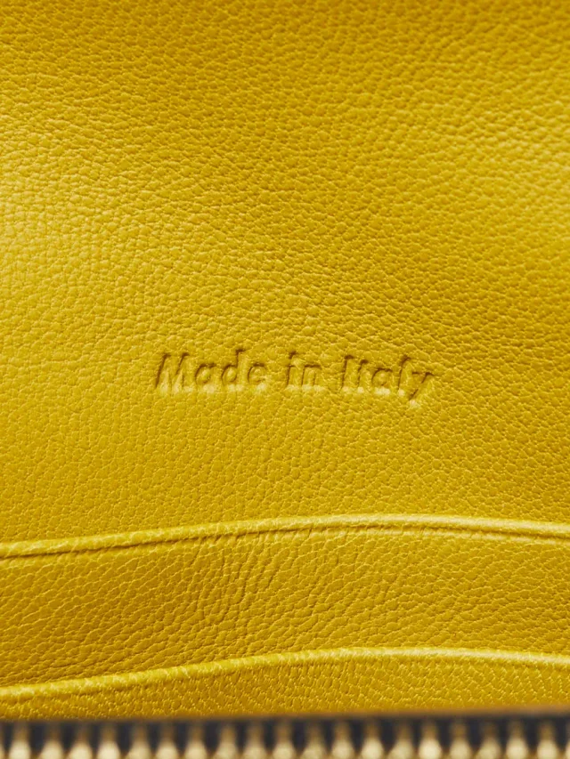 Celine Dark Blue Leather Envelope Pocket Wallet in Blue Leather from Yoogis, photo 4 of 8