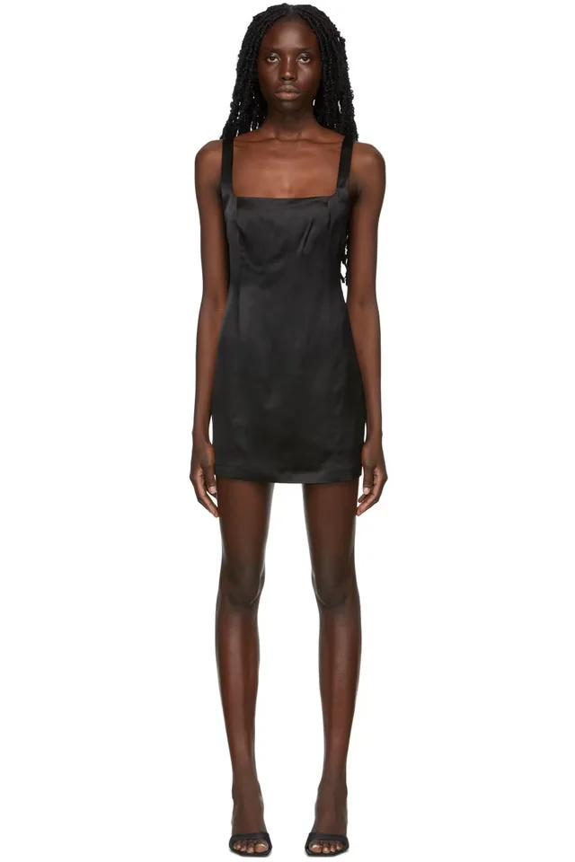 Gauge81 Black Junin Short Dress, image 1 of 1 from SSENSE