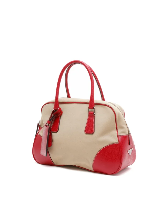 Prada Bowling Cloth Bag in Canvas from A Retro Tale, photo 2 of 8
