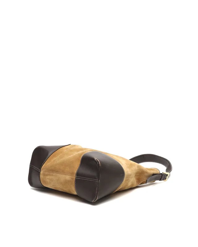 Loewe Anagram Suede Hobo Bag in Suede from A Retro Tale, photo 5 of 10