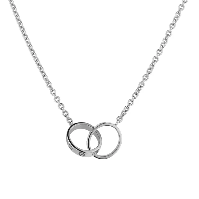 Cartier love necklace in White White Gold from Gray And Sons