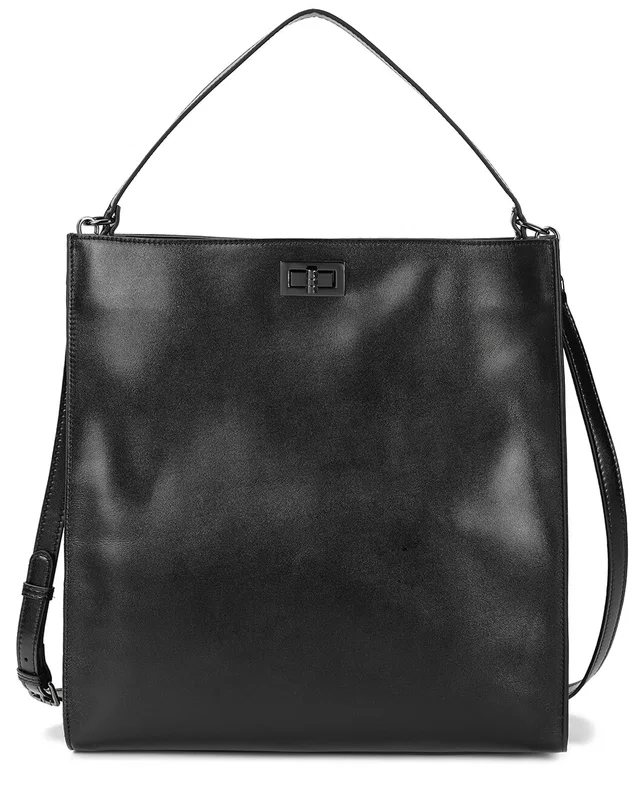 Tiffany & Fred Paris Shiny Leather Tote, image 1 of 1 from Rue La La