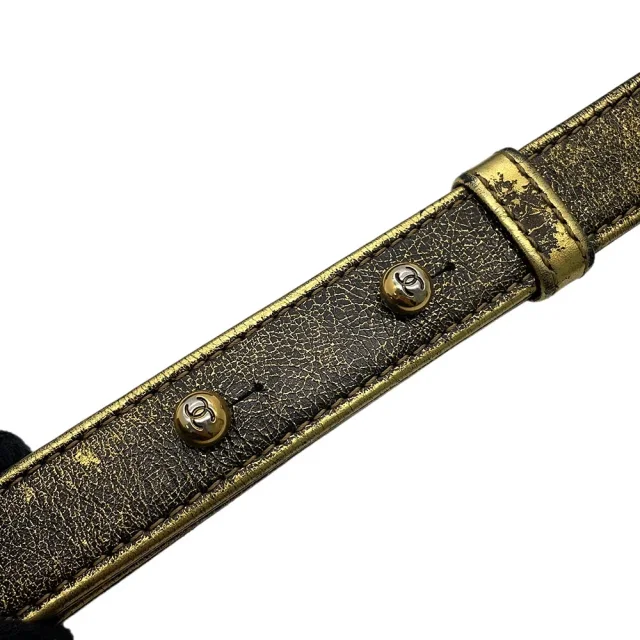 Boy Chanel Gold/BlackA67085 Lambskin in Gold Lambskin from GALLERY RARE, photo 15 of 18