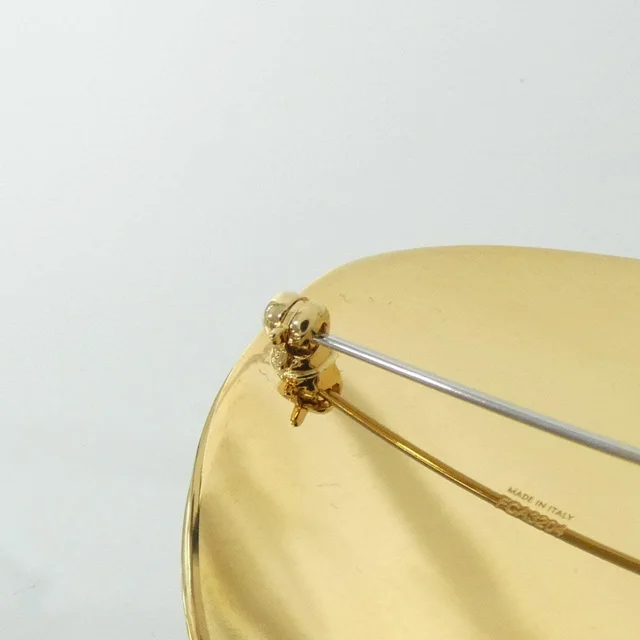 CELINE brooch in GOLD 横x縦: 4.5cmx4.5cm from KOMEHYO, photo 4 of 4