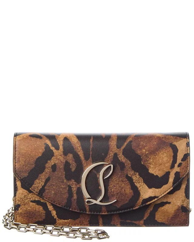 Christian Louboutin Loubi54 Leather Wallet On Chain, image 1 of 1 from Gilt