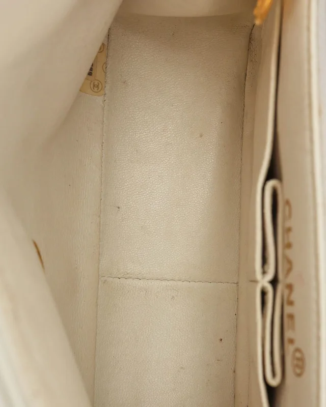 Chanel Classic Square Single Flap Bag in Woven leather from A Retro Tale, photo 11 of 12