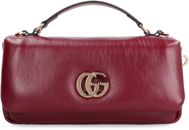 Gucci Milano Top Handle Bag — Red Lamb in Red Lambskin from HEWI, photo 2 of 2