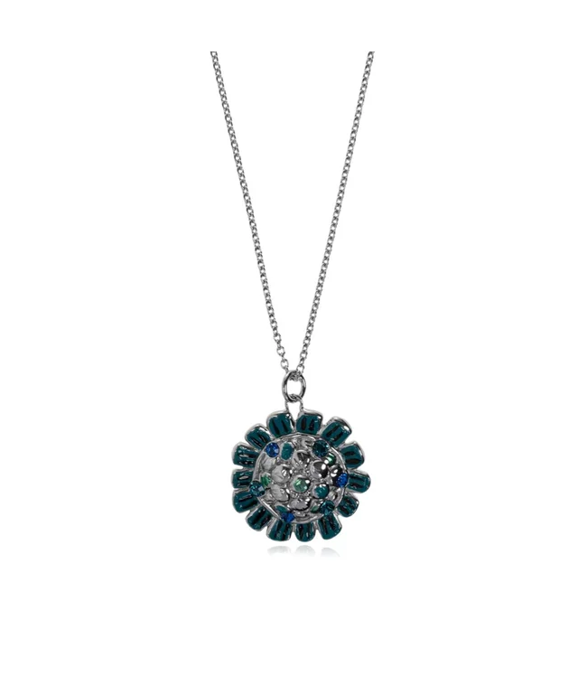 Floral Pendant Necklace, image 1 of 1 from SENSER