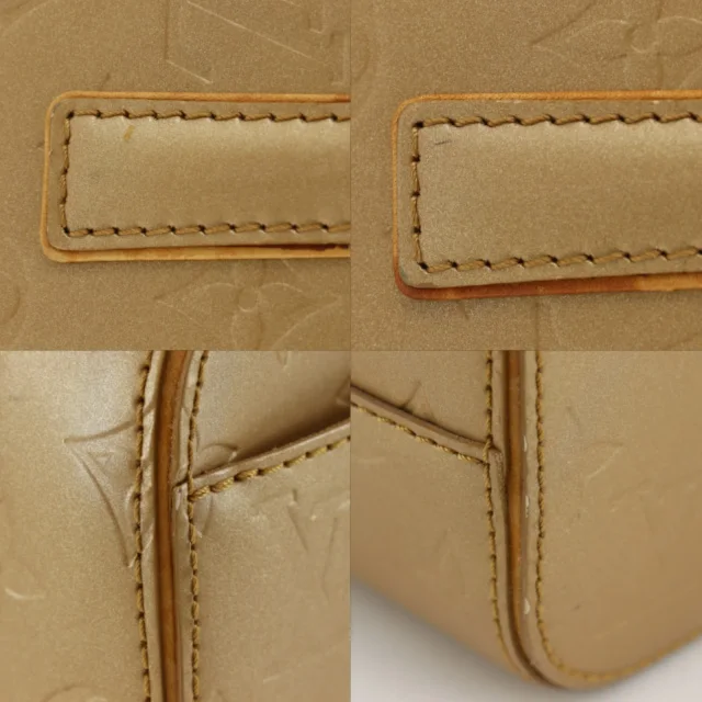 Louis Vuitton Shelton Monogram Mat Handbag in Rose Gold from LuxUness, photo 12 of 20