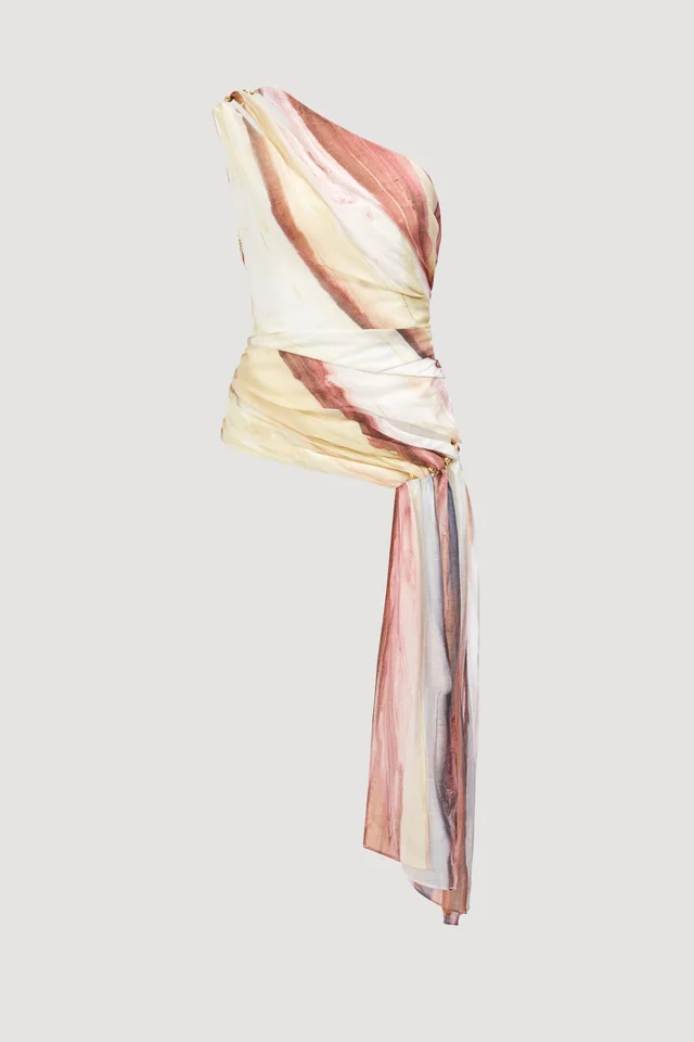 AJE Capture One Shoulder Top in Pink from Aje, photo 1 of 1