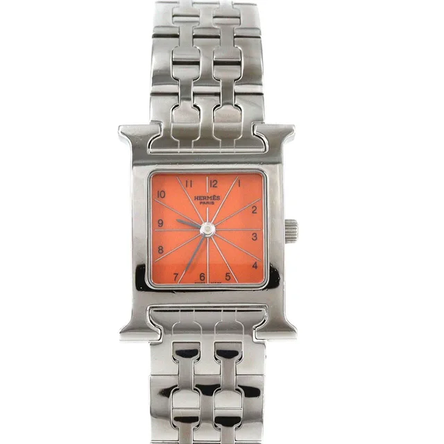 Hermès H Watch SS Quartz from The Reluxe