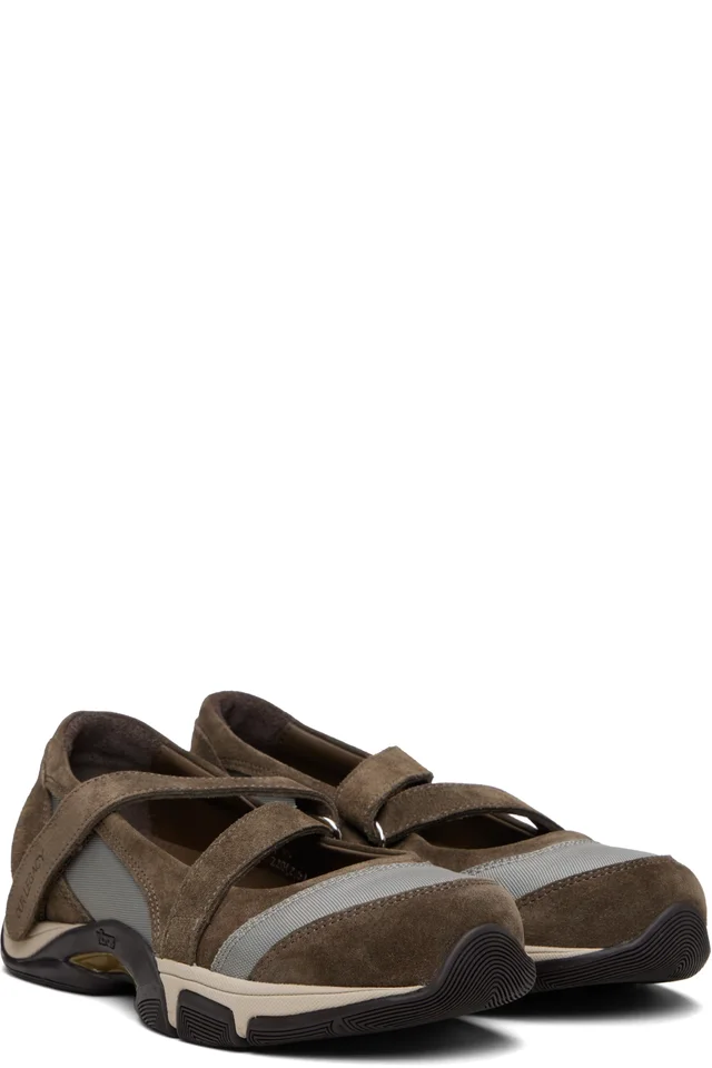 OUR LEGACY Brown Sweetheart Dress Sneakers, photo 4 of 5 from SSENSE
