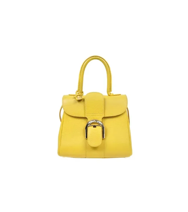 Delvaux Yellowbrillant Bag, Women's (Size M) in yellow Patent leather from Grailed, photo 1 of 1