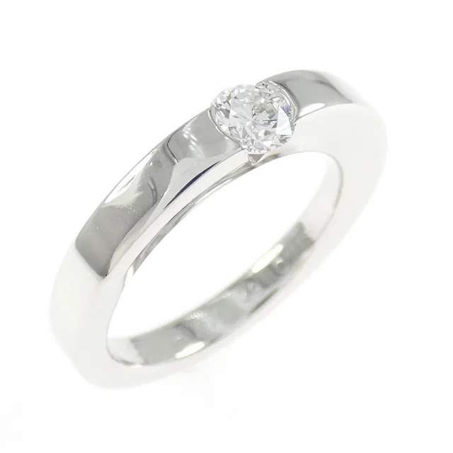 Date With Cartier 18K White Gold Diamond Ring Size 9 in White from LuxUness