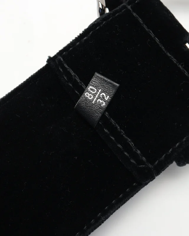Chanel Velour Belt, Size 80 from A Retro Tale, photo 6 of 7