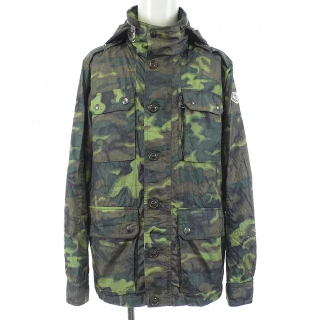 Moncler Cristian Jacket Green in Green from The Reluxe