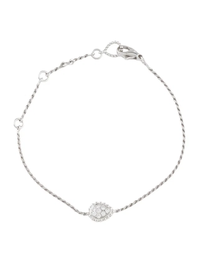 Boucheron 18K Diamond Serpent Boheme Station Bracelet, 7" in multicolor from The RealReal