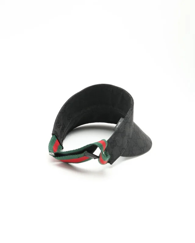 Gucci GG Visor Hat in Canvas from A Retro Tale, photo 2 of 4