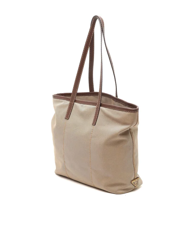 Prada Jacquard Tote Bag in Canvas from A Retro Tale, photo 3 of 8