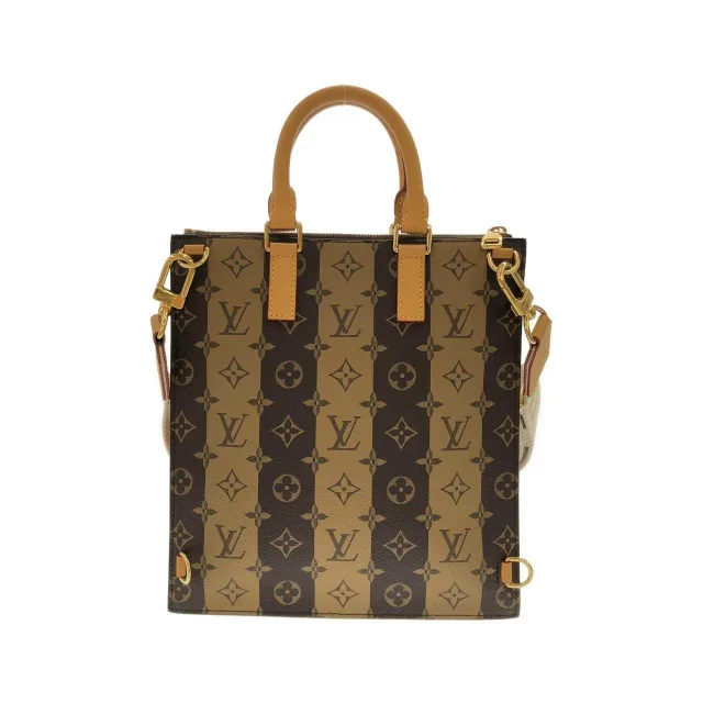 Louis Vuitton Sac Plat Messenger Monogram Shoulder Bag in Brown Canvas from LuxUness, photo 2 of 9