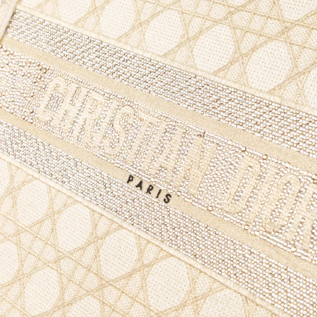 Crystal Dior Or Medium Book Tote Bag from Labellov, photo 7 of 7