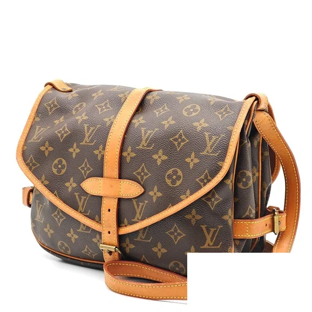 Louis Vuitton Shoulder Bag Monogram Canvas in Coated canvas from The Reluxe