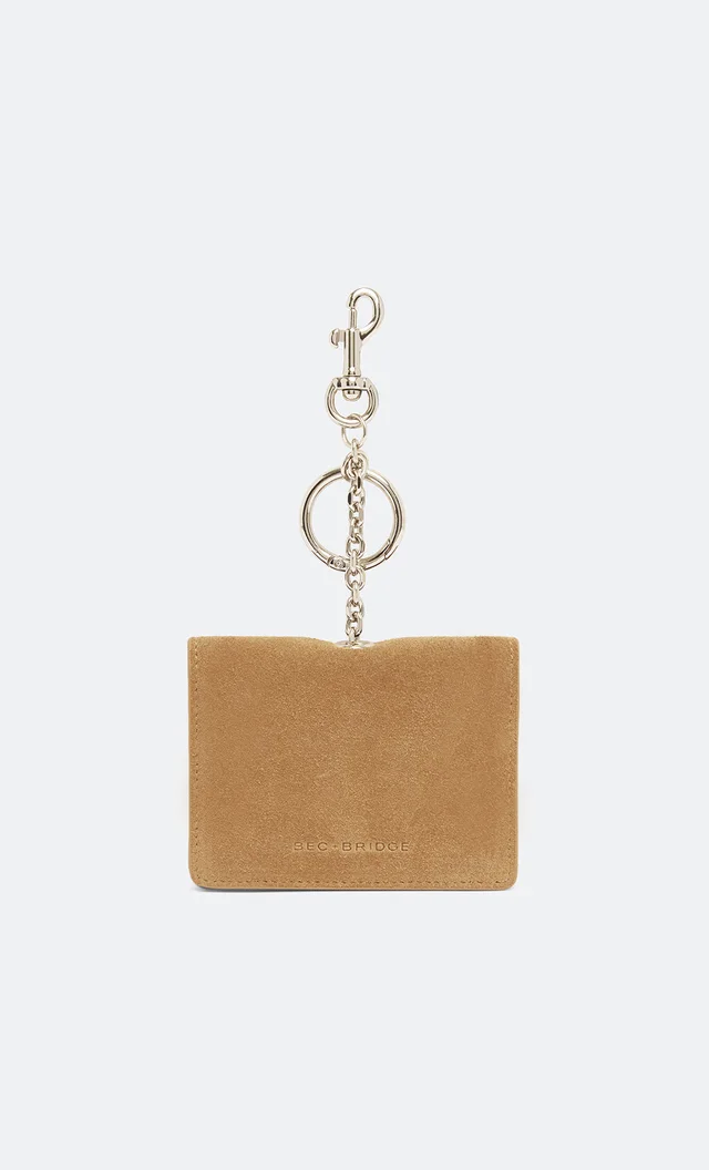 Bec&Bridge RHEA CARD HOLDER - OLIVE OIL SUEDE from BEC + BRIDGE, photo 1 of 1