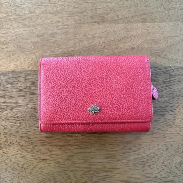 Mulberry Women's Wallets - Pink in pink from Depop, photo 1 of 1