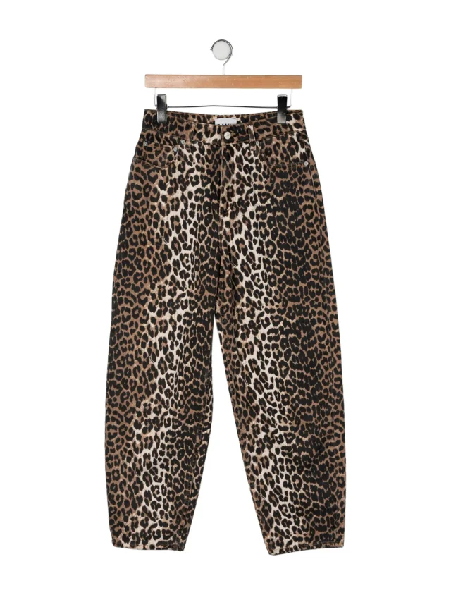 GANNI High-Rise Straight Leg Jeans from The RealReal