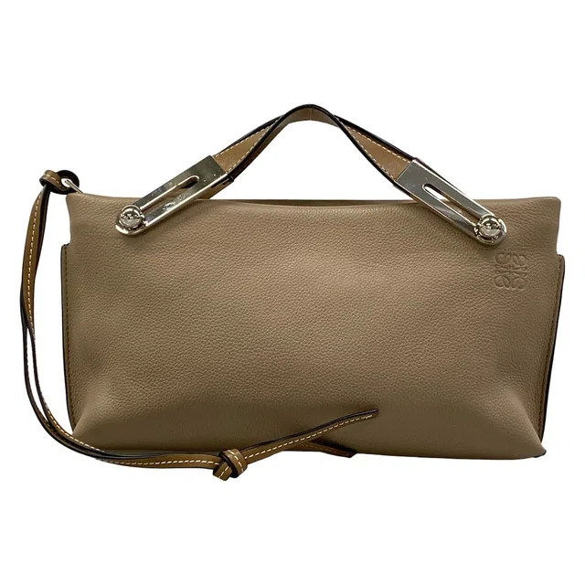 Loewe Handbag Missy Beige Light Brown Leather in Brown Leather from The Reluxe