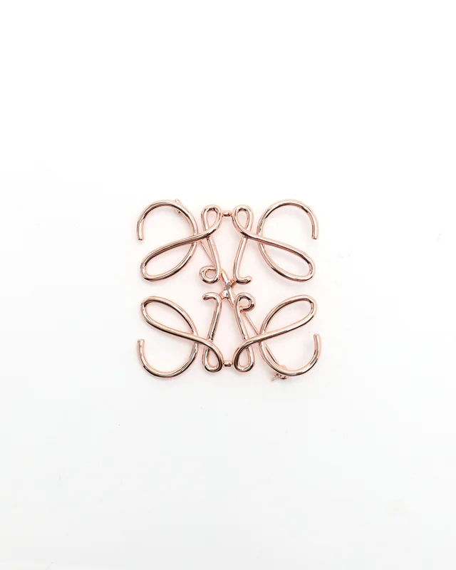 Loewe Anagram Brooch from A Retro Tale