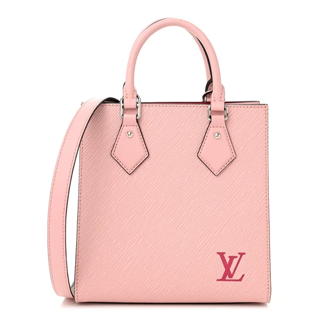 Louis Vuitton Sac Plat Epi Leather Bag - Rose in Pink Leather from H&T