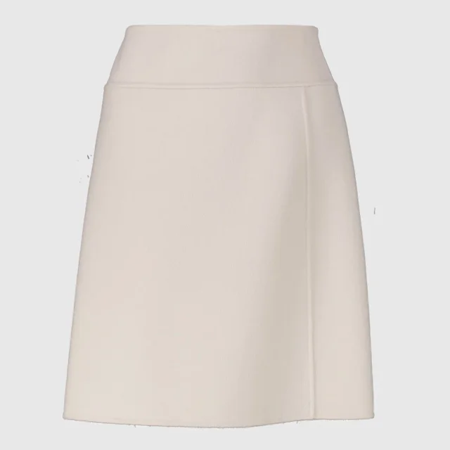 'S Max Mara Cream Skirt - Size FR42 in White from Labellov