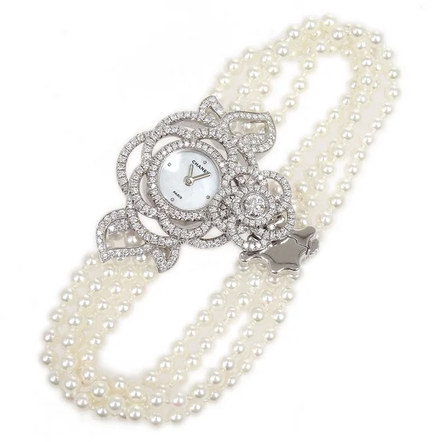 Chanel 2019 1.5 1 Camelia. 5 Allures Watch from AMORE Vintage Tokyo