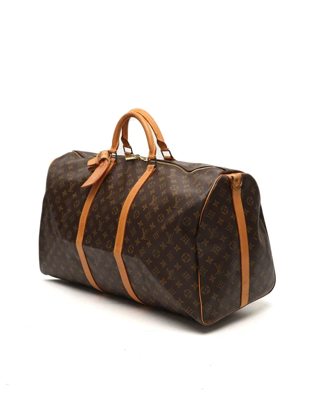 Louis Vuitton Monogram Keepall Bandoulière 60 Weekend Bag in Coated canvas from A Retro Tale, photo 2 of 13