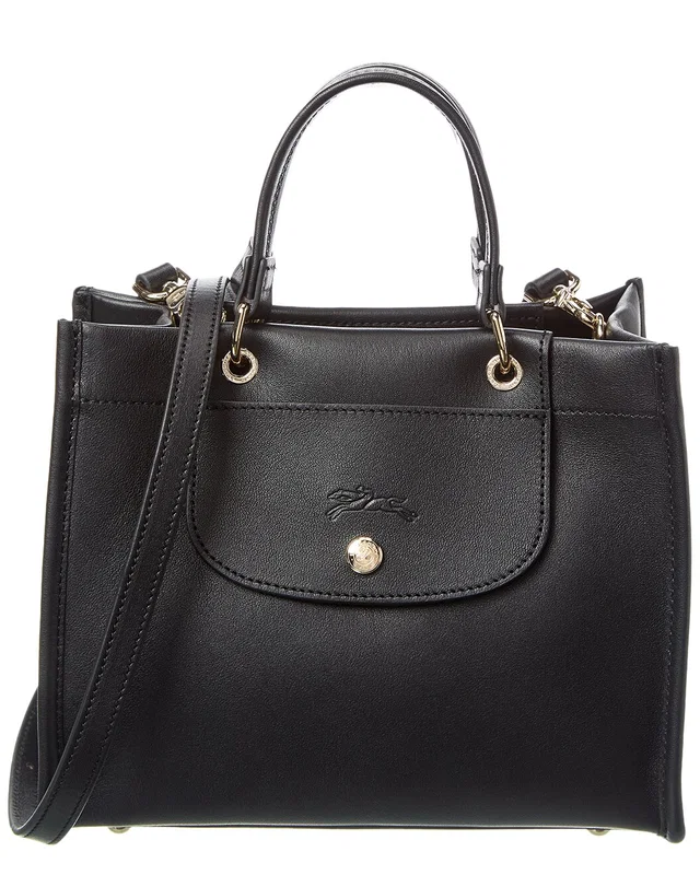 Longchamp Cabas Small Leather Handbag, image 1 of 1 from Rue La La