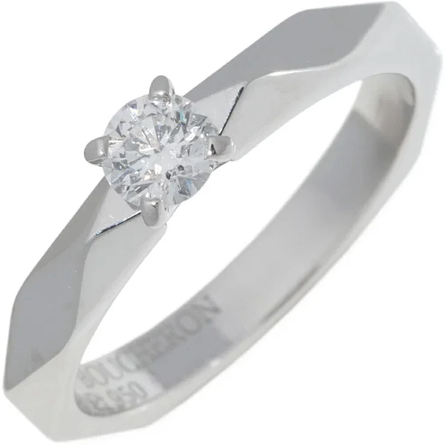 Boucheron Facette Pt950 Diamond Ring Size 8 from LuxUness