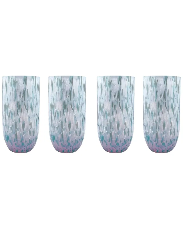 Mariposa Set of 4 Sip Sip Confetti Drinking Glasses, image 1 of 1 from Rue La La