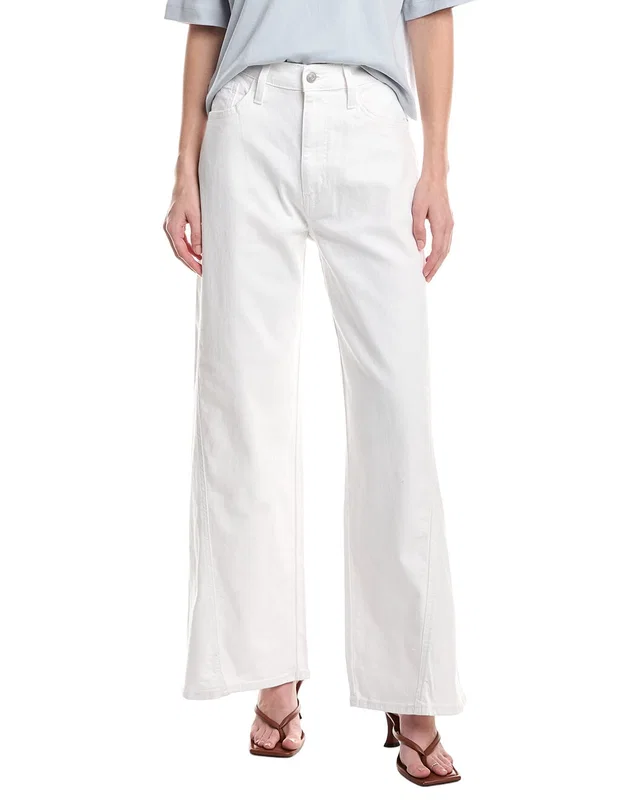 HUDSON Jeans Jolene White Wide Leg Jean, image 1 of 1 from Rue La La
