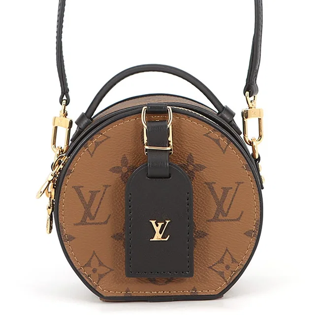 Louis Vuitton Shoulder Bag Monogram Reverse Mini Boite Chapeau 2-Way from The Reluxe