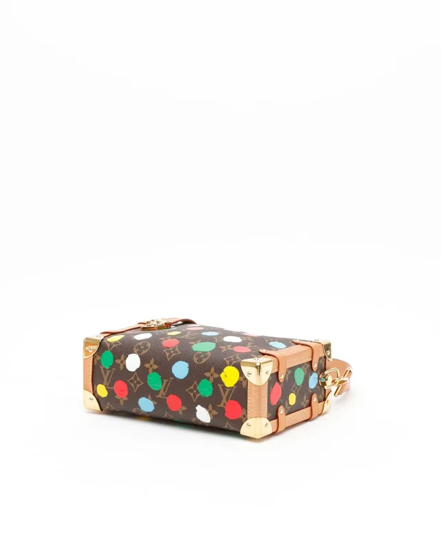 Louis Vuitton Yayoi Kusama 2023 Monogram 3D Dots Side Trunk Bag in Coated canvas from A Retro Tale, photo 4 of 11