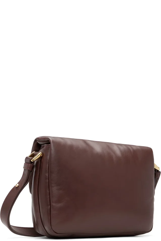 A.P.C. Burgundy Grace Soft Bag, photo 3 of 4 from SSENSE
