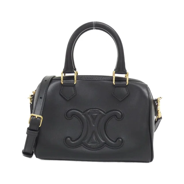 Celine Small Boston Cuill Triomphe from The Reluxe