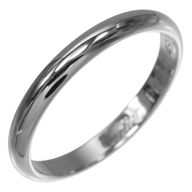 Cartier 1895 Wedding Pt950 Platinum Ring Size 49 from LuxUness